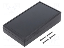 Enclosure: desktop; TENCLOS SLANT SLOPE; X: 85mm; Y: 145mm; ABS