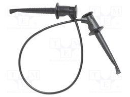 Test lead; 60VDC; 30VAC; 5A; Len: 0.6096m; black; Insulation: nylon