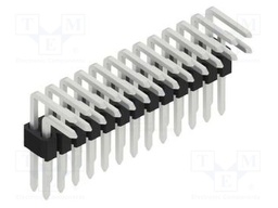 Connector: pin strips; pin header; male; PIN: 26; 1.27mm; THT; 2x13