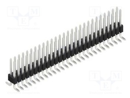Connector: pin strips; pin header; male; PIN: 54; 1.27mm; SMT; 2x27
