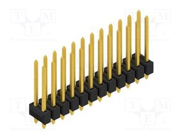 Connector: pin strips; pin header; male; PIN: 24; 2.54mm; THT; 2x12
