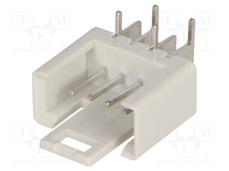 Socket; IDC; male; PIN: 4; angled 90°; THT; tinned; 2.54mm