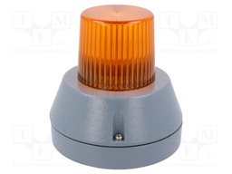 Signaller: lighting; flashing light; 230÷240VAC; IP66; Ø72mm; 3mA