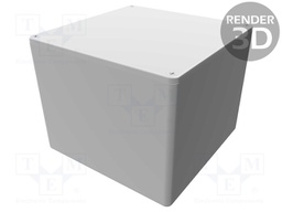 Enclosure: multipurpose; X: 120mm; Y: 120mm; Z: 90mm; 1590; aluminium