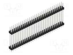 Connector: pin strips; pin header; male; PIN: 60; 2.54mm; THT; 2x30
