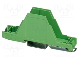 Enclosure base; green; UL94V-0; ME 22,5; for DIN rail mounting
