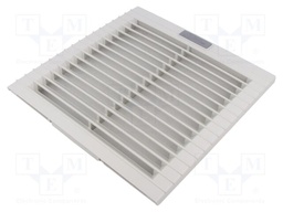 Fan: AC; axial; IP55; 250x250x38mm; RAL 7035