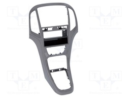 Radio frame; Opel; Opel Astra J 2009->2018; titan grey