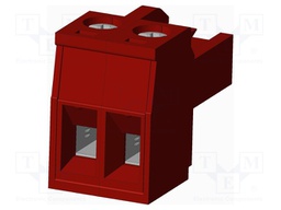 Connector: pluggable terminal block; plug; female; straight; 300V