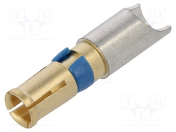 D Sub Contact, DW Series Connectors, Socket, Copper Alloy, Gold Plated Contacts, 8 AWG, 8 AWG