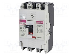 Power breaker; Poles: 3; screw type; Inom: 25A; 690VAC; IP20; MCCB
