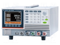 Power supply: programmable laboratory; Channels: 1; 160VDC; 20A