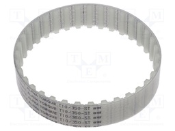 Timing belt; T10; W: 25mm; H: 4.5mm; Lw: 350mm; Tooth height: 2.5mm