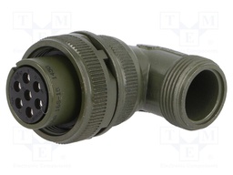 Connector: circular; Series: DS/MS; plug; female; PIN: 7; for cable