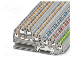 Splice terminal: rail; 13.5A; 250V; push-in; L: 44.6mm; 0.14÷1.5mm2