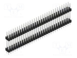 Connector: pin strips; pin header; male; PIN: 60; 2.54mm; THT; 2x30