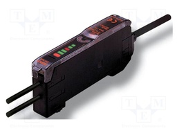 Sensor: optical fiber amplifier; PNP; Connection: lead 2m; E3X