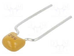 Capacitor: ceramic; 5.6nF; 50V; X7R; ±10%; THT; 5mm