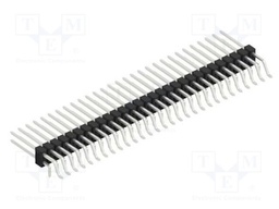 Connector: pin strips; pin header; male; PIN: 58; 2.54mm; SMT,THT