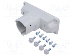 Grommet; light grey; Holes no: 1