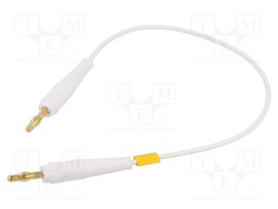 Test lead; 60VDC; 30VAC; 19A; 4mm banana plug-4mm banana plug