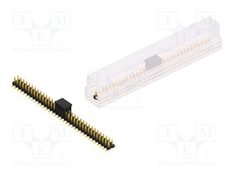 Connector: pin strips; pin header; male; PIN: 68; 2.54mm; SMT; 2x34