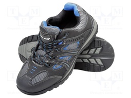 Shoes; Size: 44; black/blue; knitwear,nubuck; without toecap