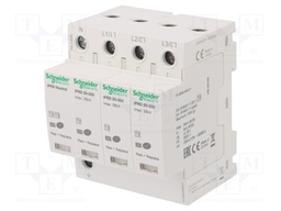 Surge Protector, Surge Arrester, 3 Pole, Type 2, 20 kA, 350 VAC, DIN Rail