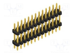 Connector: pin strips; pin header; male; PIN: 26; 2mm; THT; 2x13