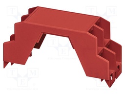Upper housing; red; ME 35; X: 35.2mm; Y: 99mm; Z: 45.85mm
