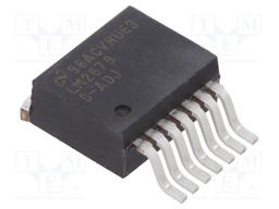 PMIC; DC/DC converter; Uin: 8÷40V; Uout: 1.2÷37V; TO263-7; buck