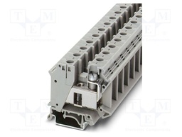 Splice terminal: rail; PA; terminals: 2; W: 15.2mm; H: 55mm