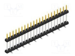 Connector: pin strips; pin header; male; PIN: 21; 2mm; SMT; 1x21