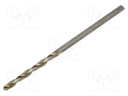 Drill bit; for metal; Ø: 1.5mm; 3pcs; blister; HSS SUPER