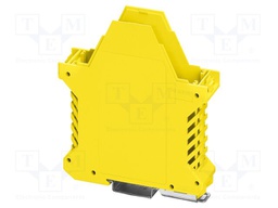 Enclosure base; yellow; UL94V-0; ME 22,5; for DIN rail mounting