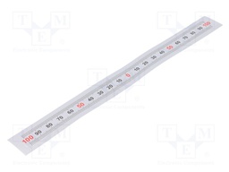 Ruler; figures horizontally arranged,self-adhesive; W: 11mm