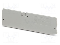 End piece; L: 29mm; W: 2.2mm; H: 97.2mm; Body: grey