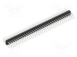 Connector: pin strips; pin header; male; PIN: 70; 2.54mm; SMT,THT