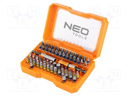 Kit: screwdriver bits; hex key,Phillips,Pozidriv®,slot,Torx®