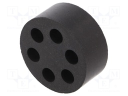 Insert for gland; with metric thread; Size: M50; IP54; Holes no: 6