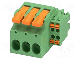 PCB hybrid connector, nominal cross section: 6 mm?, color: g
