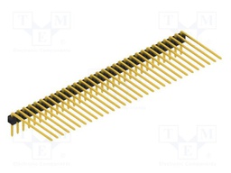 Connector: pin strips; pin header; male; PIN: 31; 2.54mm; THT; 1x31