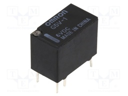 Relay: electromagnetic; SPDT; Ucoil: 6VDC; 0.5A/125VAC; 1A/24VDC
