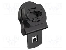 Black; Accessories: holder; for flashlight,bicycle helmet