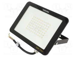 Lamp: LED flood light; 230VAC; 50W; neutral white; 120°; 4000K