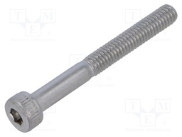 Screw; M4x35; 0.7; Head: cheese head; hex key; A2 stainless steel