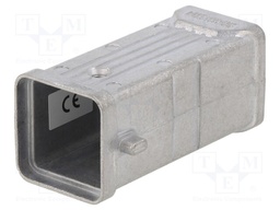Enclosure: for HDC connectors; Pitch: 1x screw (21x21mm)