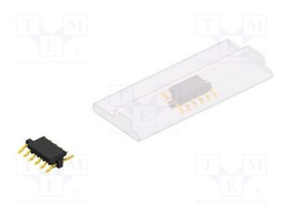 Connector: pin strips; pin header; male; PIN: 6; 2mm; SMT; 1x6; 100V