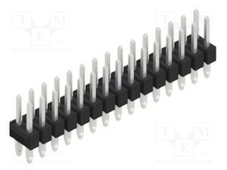 Connector: pin strips; pin header; male; PIN: 30; 2.54mm; THT; 2x15