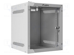 Enclosure: rack cabinet; Standard: 10"; 6U; grey; Z: 310mm; X: 280mm